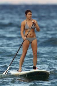 Danica Patrick in a bikini