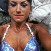 Aneta Heluszka in a bikini