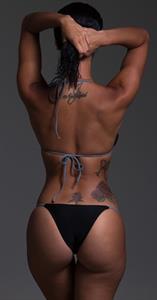 Draya Michele in a bikini - ass