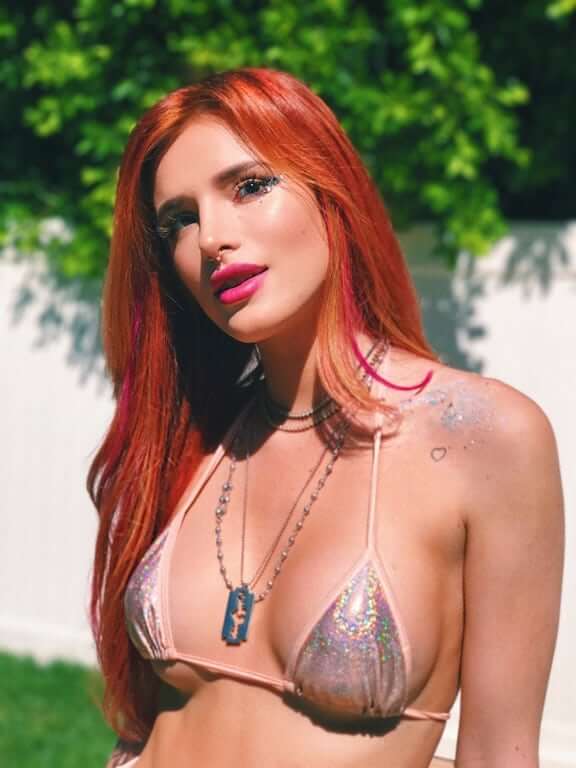 Bella Thorne in a bikini