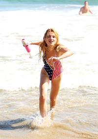 Bella Thorne in a bikini