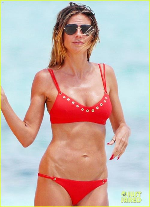 Heidi Klum in a bikini