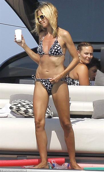 Heidi Klum in a bikini