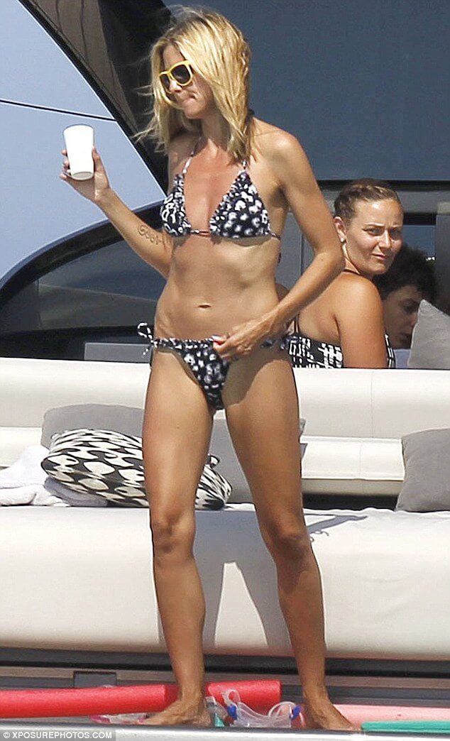 Heidi Klum in a bikini