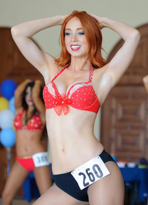 Anjelica Janine in lingerie