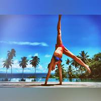 Joke Van De Velde in a bikini