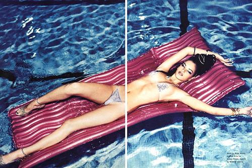 Alessandra Ambrosio in a bikini