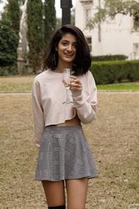 Ushna Malik in a Skirt