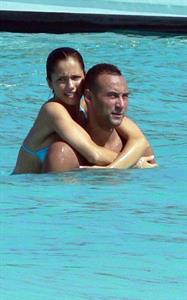 Minka Kelly in a bikini