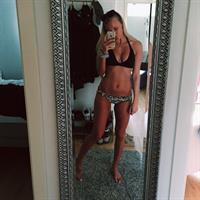 Anonymous in a bikini taking a selfie
