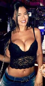 Eva Padlock in lingerie