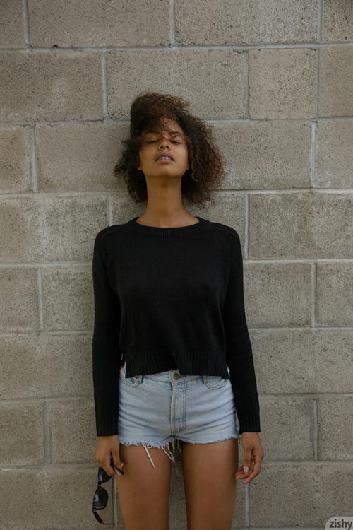 Desiree Jacobsen in Shorts