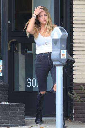 Ashley Benson sexy photos seen by paparazzi.




