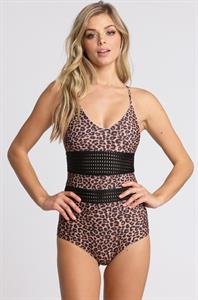 Danielle Knudson in a bikini