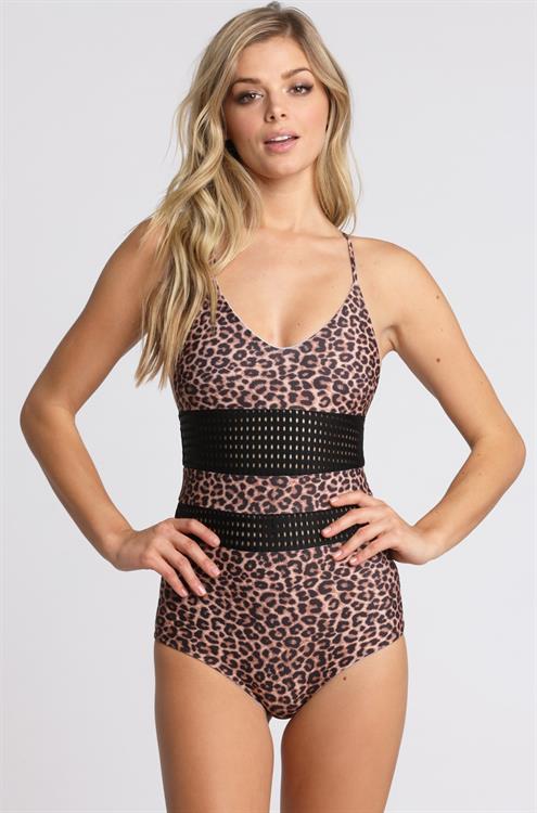 Danielle Knudson in a bikini