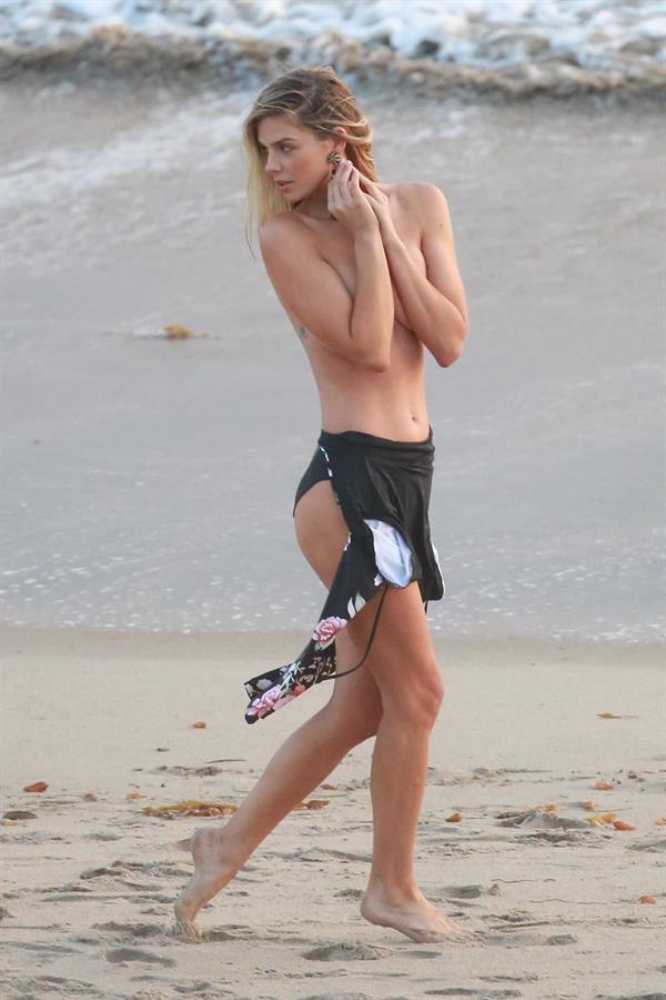 Danielle Knudson in a bikini
