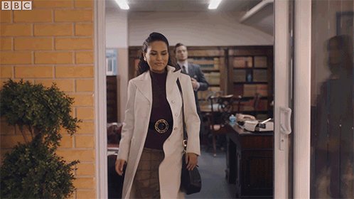 Actress from the BBC series  White Gold. 