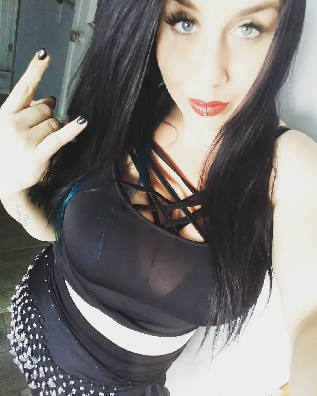 Anonymous taking a selfie