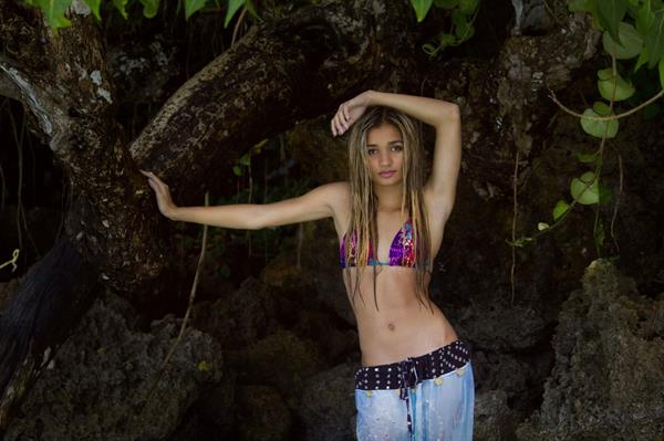 Pia Mia in a bikini