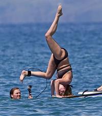 Shannon Moakler in a bikini