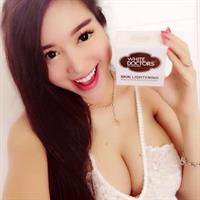 Elly Tran Ha taking a selfie