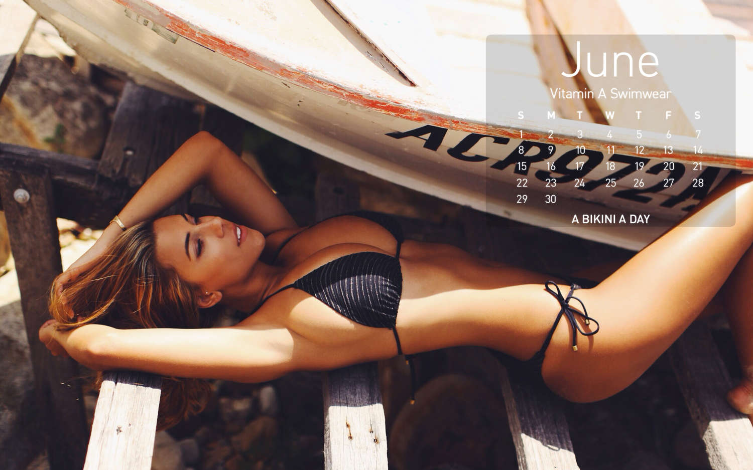 Devin Brugman in a bikini