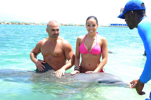 Melissa Gorga in a bikini