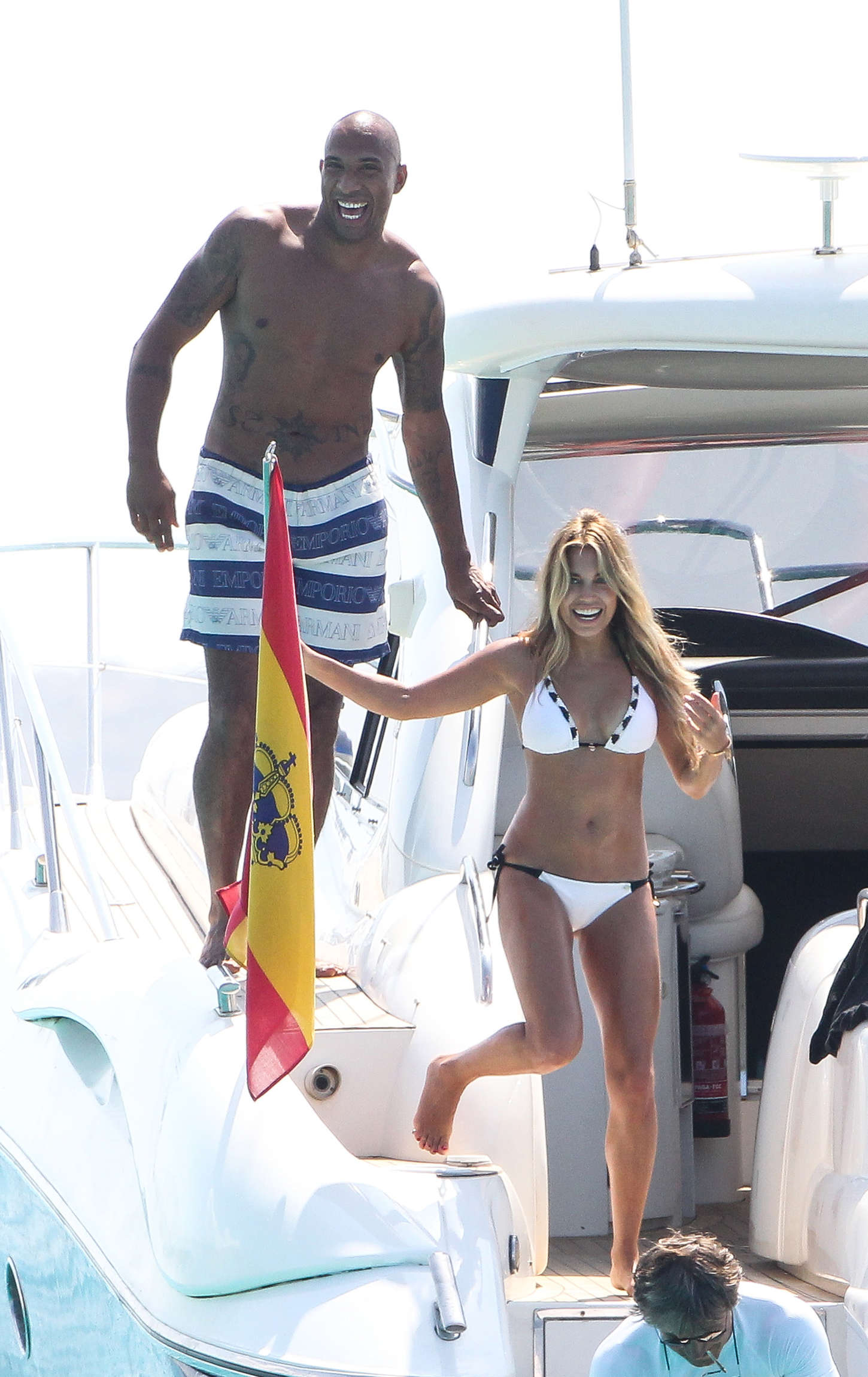 Sylvie van der Vaart in a bikini