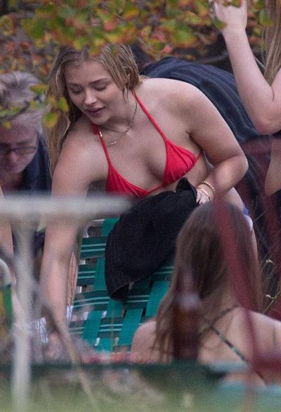 Chloë Grace Moretz in a bikini