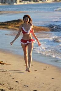 Blanca Blanco in a bikini