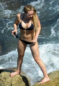 Hilary Duff in a bikini