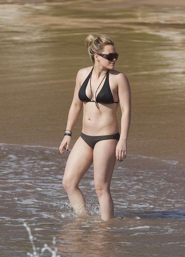 Hilary Duff in a bikini