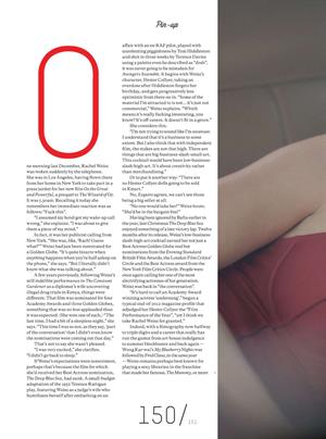 Rachel Weisz - Esquire April 2013