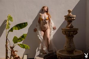 Ginger Erna O'Hara poses nude for Playboy