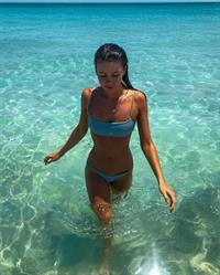 Tess Homann in a bikini