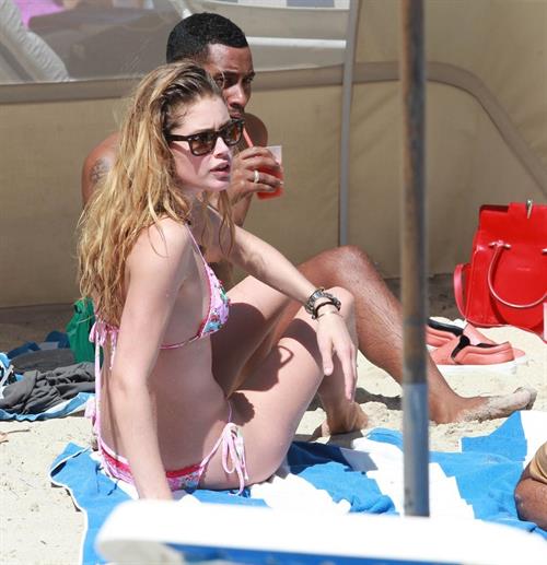 Doutzen Kroes in a bikini