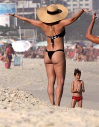 Danielle Winits in a bikini - ass