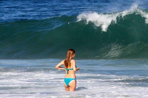 Heather Graham in a bikini