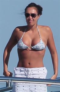 Tamara Ecclestone in a bikini