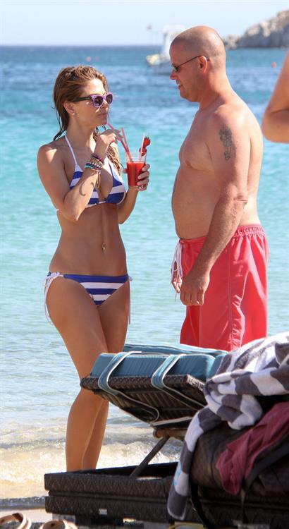 Maria Menounos in a bikini