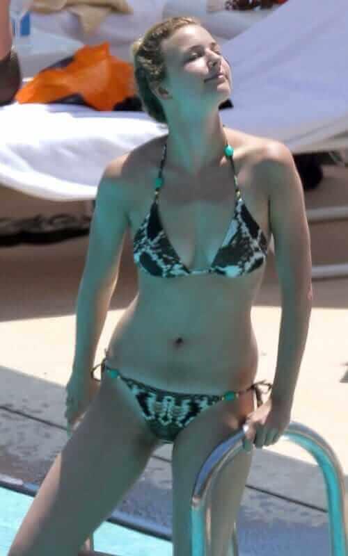 Emily VanCamp in a bikini