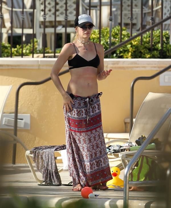 Gwen Stefani in a bikini