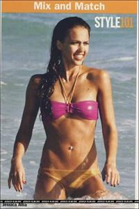 Jessica Alba in a bikini