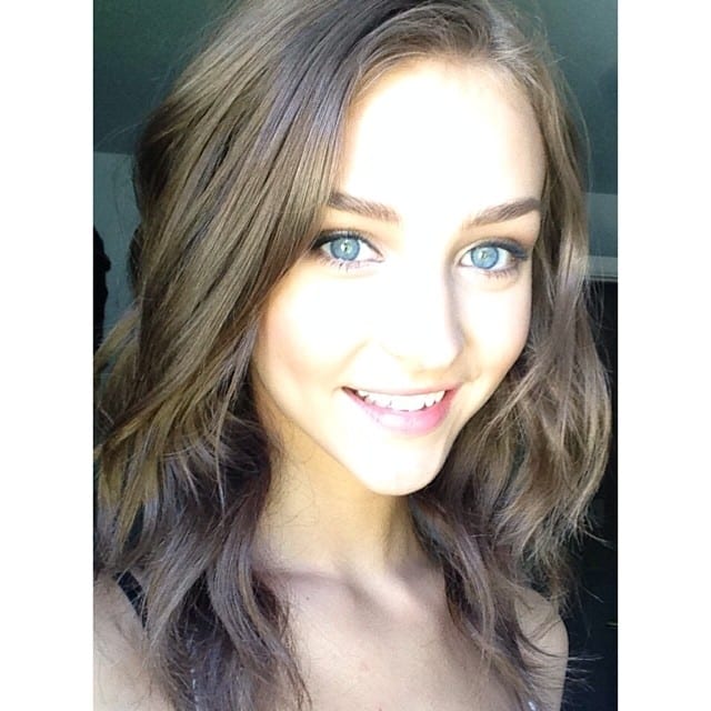Rachel Cook taking a selfie