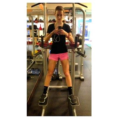 Rachel Cook taking a selfie