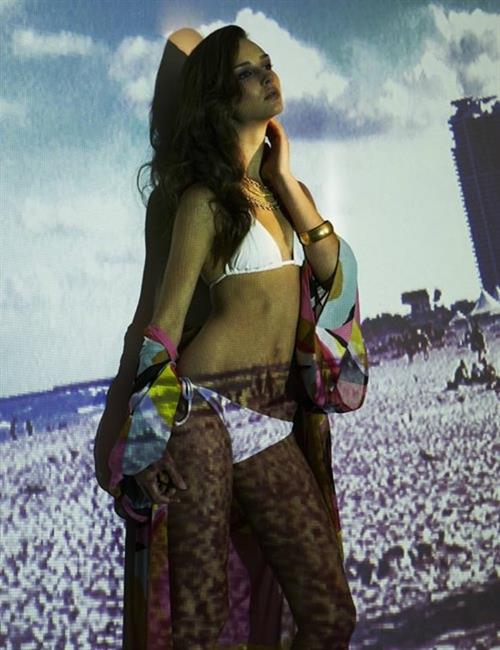 Rachel Cook in a bikini