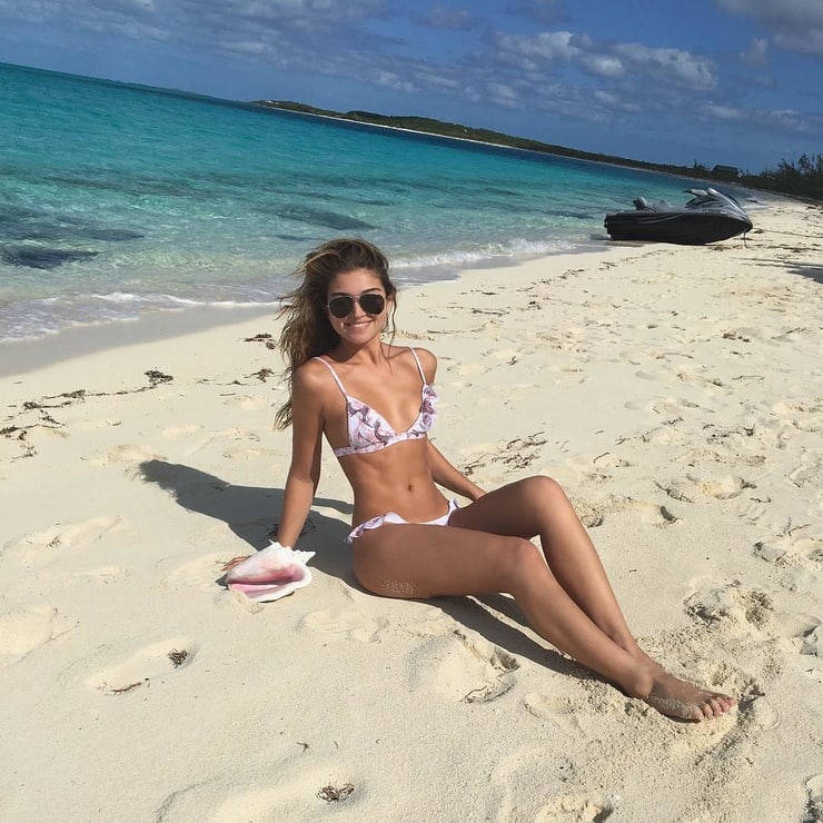 Daniela Lopez in a bikini