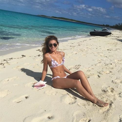 Daniela Lopez in a bikini