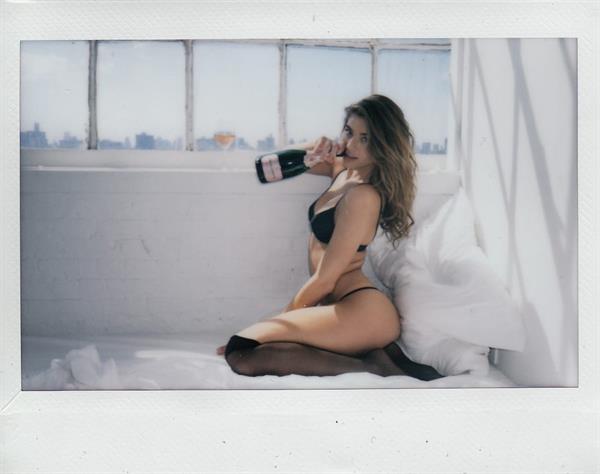 Daniela Lopez in lingerie