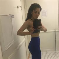 Sarah Shahi taking a selfie